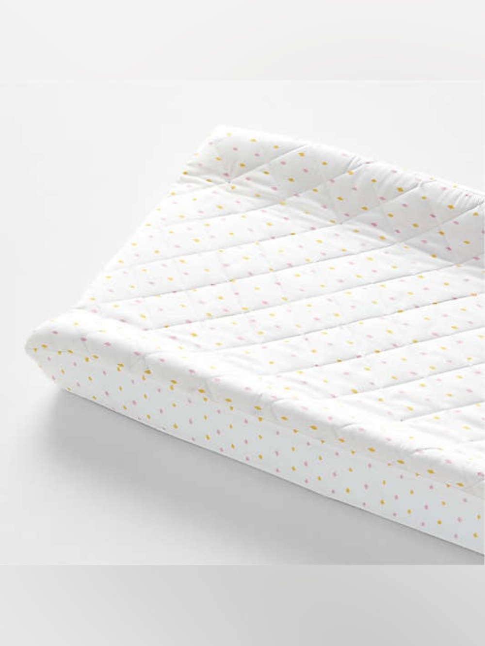 Aiko Organic Pink Diamonds Baby Changing Pad Cover